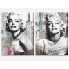 Diamond Painting Zwart Wit Marilyn Monroe 2 Luiken