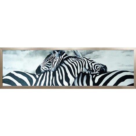 Diamond Painting Verliefde Zebras
