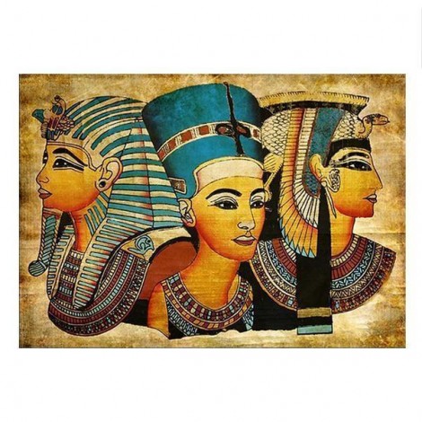 Diamond Painting Egyptische Goden Meerdere Gezichten